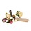 CRM TRADERS® Iron Blade Fruit Vegetable Cutter Vili Aruvamanai with Wooden Board Perfect for Your Kitchen (Folding) image 1