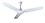 DEVI HARDWARE & ELECTRICALS High Speed Decorative Ceiling Fan (1200mm) (White) image 1
