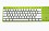 YMDK White Blank Thick PBT OEM Profile 61 ANSI Keycaps for MX Switches Mechanical Keyboard image 1