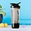 ACTIONWARE PAP ANNOUNCER Protein Shaker Bottle with Storage Compartment and Stainless Steel Blender Ball for Pre/Post Workout, Gym, Cycling (Black) image 1