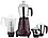 Butterfly Jet 750 W Juicer Mixer Grinder (4 Jars, Cherry Red) image 1
