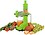 Kuber Industriestm Juicer, Fruit & Vegetable Juicer, Manual Hand Juicer, Fruit Juicer Handel Vacuum Base (Green)-Jui10 image 1