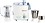 PHILIPS HL1632_ 500 Juicer Mixer Grinder (3 Jars, Blue) image 1