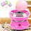Vruta DIY Household Mini Electric Cotton Candy Maker Marshmallow Machine (Pink) image 1