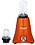 Rotomix 750-watts Mixer Grinder with 2 Bullets Jars (530ML and 350ML) EPMG446 Mixer Grinder with Bullets Jars 750 Mixer Grinder (2 Jars, Orange) image 1
