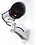 Wolblix Realistic Looking Dummy Security CCTV Fake Bullet Camera with Flashing LED Light Indication, Silver image 1