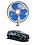 RKPSP 6Inch/12V Portable Oscillating Car/Truck/Bus Fan For Marazzo image 1