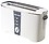 Black & Decker ET124 1350W 4-Slice Toaster (Non-USA Compliant), White image 1