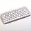 Mxunda Slim Bluetooth Wireless Keyboard for iPad 2/ipad 3/new ipad/iPhone 4.0 OS/PC/Symbian Smartphone/MAC/HTPC - White image 1