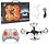 EXPRES™ HX750 Drone 2.4 Ghz 6 Channel RemoteControl Quadcopter Without Camera forKids (Blue) image 1