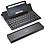 Geyes Portable Pocket Size Foldable Wireless Bluetooth Keyboard with Aluminum Alloy Housing for iPad, iPhone, Android Devices, and Windows Tablets, Laptops and Smartphones image 1