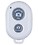 Montyybucks 1 shutter White Bluetooth Remote Shutter Selfie Stick image 1