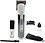 Nova NHT-1014 Trimmer for Men (White and Grey) image 1