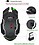 microware Rechargeable 2.4Ghz Wireless Gaming Mouse with USB Receiver,7 Colors Backlit for Macbook, Computer PC, Laptop Wireless Optical Gaming Mouse  (2.4GHz Wireless, Black) image 1