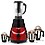 Sunmeet MRFTA21 750-Watt Mixer Juicer Grinder with 4 Jars (1 Juicer Jar, 1 Wet Jar, 1 Dry Jar and 1 Chutney Jar) - Black Red.Make in India(ISI Certified) image 1