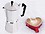 THW Aluminium Italian Espresso Coffee Maker/Filter Coffee Maker Percolator for 6 Cups of Coffee- Moka Pot, 300 ML image 1