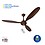 Superfan SUPER X1B 1200 mm/48-inch Energy Efficient 35W BLDC Ceiling Fan with Remote Control (Brown) image 1