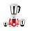 Kyra Nano 500W Mixer Grinder 2.8Kg (Red/Black/Silver) image 1