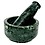 Ikarus Mortar And Pestle Set, kharad, masher Spice Mixer For Kitchen 4 inches,Green Colour image 1