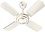 EVEREADY Fab 600 mm 24 mm 4 Blade Ceiling Fan  (Cream, Pack of 1) image 1