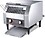 MAZORIA Stainless Steel Electric Conveyor Toaster for Breads and Burger Buns (Small, Silver) image 1