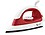 Orient Electric Panache 1000-Watt Dry Iron with a Weilburger Coated Sole Plate | Modern and easy-to-use press iron | Adjustable Temperature Control & Enhanced Safety | 2-year Warranty (Red) image 1