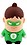 microware Green Lantern 8 GB Pen Drive  (Multicolor) image 1