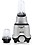 Rotomix 600-watts Mixer Grinder with 2 Bullet Jars (530ML and 350ML) EPMG550 Mixer Grinder with 2 Bullets Jars 600 Mixer Grinder (2 Jars, Silver) image 1