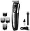 Human Plus best trending rakhi gift for brother best price / Geemy GM 6123 Professional Rechargeable Hair trimmer and hair clipper Trimmer (Black 2in1 Trimmer) image 1