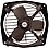 POLAR Clean Air Metal With Guard 1 Blade Exhaust Fan (BLACK) image 1