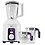 Havells Acrylonitrile Butadiene Styrene Hexo Blend Mix 1000 Watts With 3 Jar Blender (White & Purple),Ghfmgcbv100 image 1