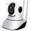 Metronaut Wireless Home and Office Ultra HD 720P IP CCTV Security Camera Protection with WiFi Wireless Connectivity (White, Pack-1) IPC-4 image 1