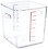 Rubbermaid FG630800CLR 8 Qt Square Storage Container Clear image 1
