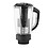 Rotomix Delight ABS Plastic Juicer Jar with Fruit Filter for Mixer Grinder Capacity 1500ML Transparent, Black image 1