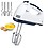 Portible 180 W Hand Mixer Blender With 4 piece Stainless steel blades attachment - Beater for Cake Egg Bakery & Cream Mix, Food Blender (Pack Of 1). image 1