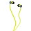 Skullcandy Jib Wired In-Earphone without Mic (Lime/Gray) image 1