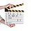 Dry Erase Acrylic Director Film Clapboard Movie TV Cut Action Scene Clapper Board Slate with Yellow/Black Stick, White Huaishu image 1