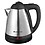 Wonderchef Prato Automatic Stainless Steel Cordless Electric Kettle, 1.2 Litres, Built-in Metal Filter, 304 Stainless Steel Interior, Ergonomic Handle Design, 1000W, 2 Years Warranty image 1