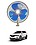 RKPSP 6Inch/12V Portable Oscillating Car/Truck/Bus Fan For Koleos image 1