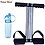 Virtual World Men's And Women's 4 in 1 Plastic Magnetic Ab Tummy Trimmer Accu Pressure Twister Useful for Figure Tone Up Pyramids and Magnets Fast Calories Burn Weight Loss Kit, Blue image 1