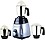 Rotomix MA ABS Body MGJ WF 2017-12 MA MGJ WF 2017-12 600 W Mixer Grinder (3 Jars, Multicolor) image 1