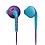 PHILIPS ActionFit Wired In Ear Earphones without mic Purple image 1