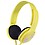 Philips SHO3300BEACH/28 Over Ear Wired Headphones (Yellow) image 1