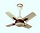 Orient Electric Quasar Ornamental 24-inch Metallic Ivory and Cherry 600 mm 4 Blade Ceiling Fan  (ivory, Pack of 1) image 1