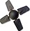 Bajaj EDGE HS DECO 600mm 4 BladesCeiling fan (CHOKO BROWN) image 1