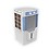 Crompton Ginie Neo Table-Top Personal Air Cooler- 10L; with 4-Way Air Deflection and High Density Honeycomb pads; White & Blue image 1
