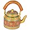 Kaushalam Hand Painted Tea Pot Colourful Handicraft Kettle Antique Kettle Showpiece Desi Chai Kettle for Café Home Kitchen Table, 1000ml image 1