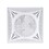 Divinext Premium Recessed False Ceiling Cassette Fan, 62 X 62 X 18 CM, White image 1