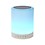 USB Portable Touch lamp Bluetooth Speaker with LED Changing Touch Sensor lamp(Multicolor) image 1