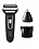 Gemei Gm-573 3 In 1 Professional Hair Shaver & Nose Trimmer Set Of Grooming (Multicolor) image 1